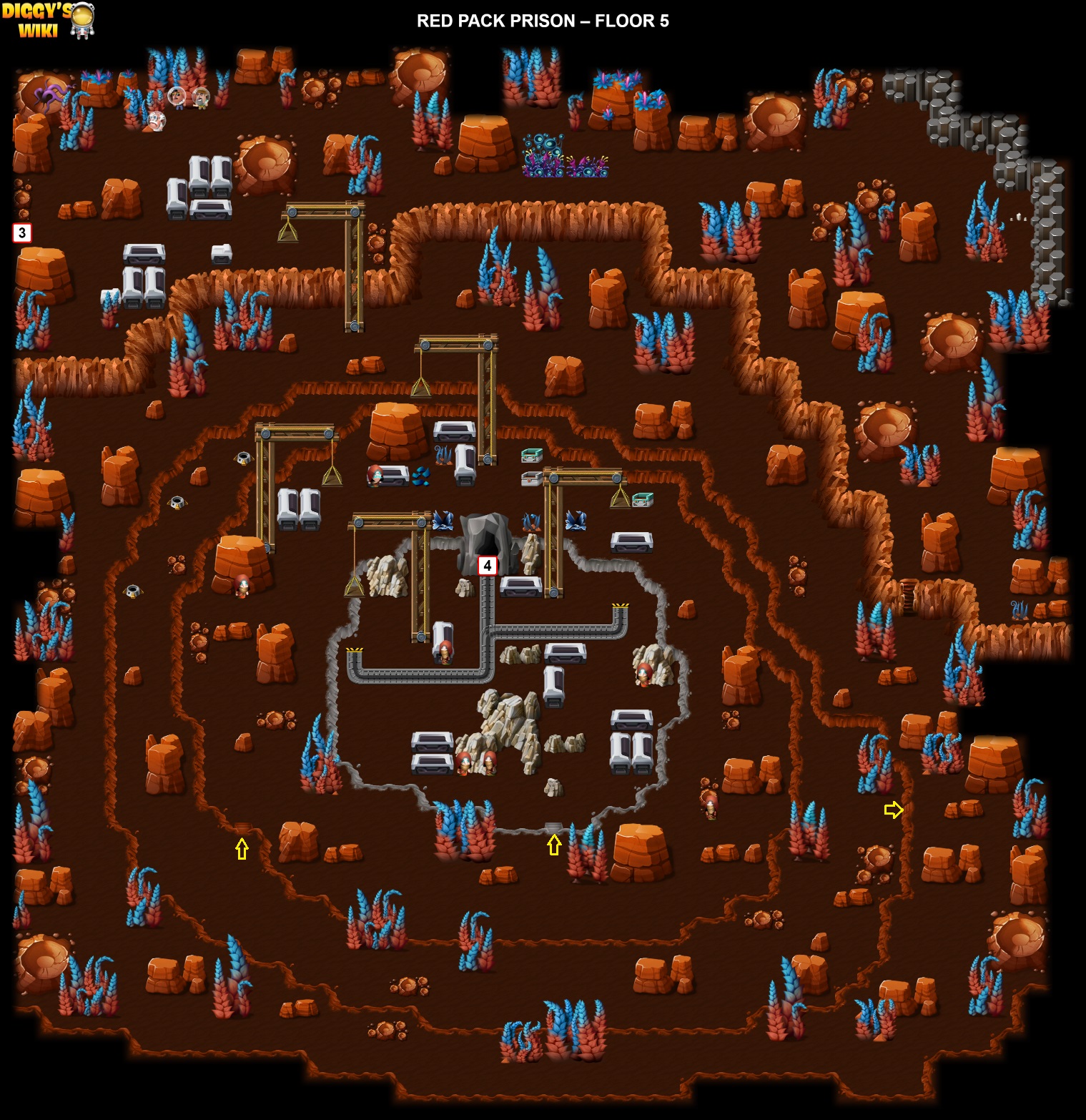 Red Pack Prison Diggy's Adventure Diggy's Guide
